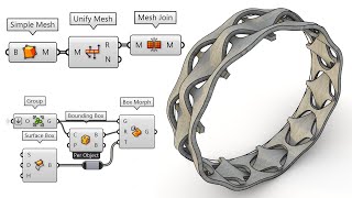 Parametric Ring (Rhino Grasshopper)