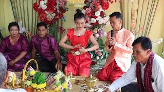 រាំបើកវាំងនន.Khmer Wedding Ceremony, Khmer traditional wedding