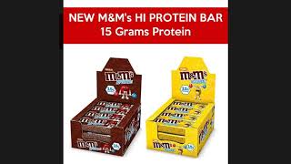 New Official Mars M&M Protein Bar Coming Soon