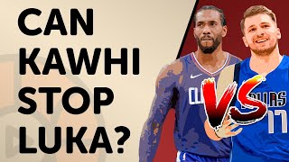 Can Kawhi Leonard lock down Luka Doncic? | Video Podcast