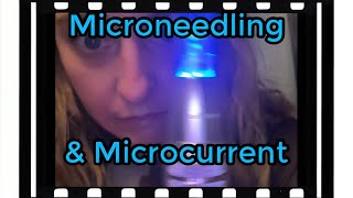 Just finished Microneedling, so of course I’m going to follow it with  Microcurrent