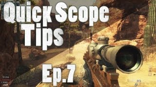 Quick Scope Tips - Avoid Hitmarker Tips while Sniping & QuickScoping [30-5 FFA on Gulch] MW3 [Ep.7]