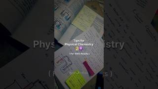 Tips for Physical Chemistry💯 | #motivation #study #chemistry #tips #neet #jee #exam #strategy #mbbs