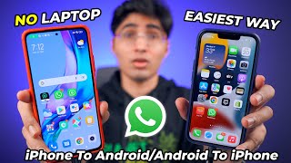 Transfer WhatsApp Data From iPhone To Android/Android To iPhone - 2022!