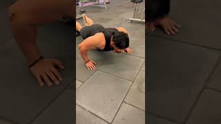 Non stop pushups #pushups #thesbfitness #shorts #viral