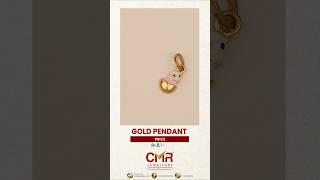 Gold Pendant #cmrjewellery #latestgoldjewellery #goldjewellery #goldpendant #gold