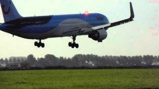 ArkeFly (tui now) 767 morning landing at the polderbaan