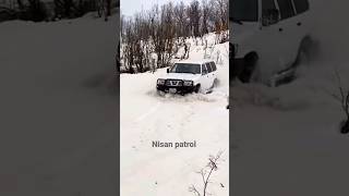 nissan patrol y61 snow plow #snow #offroad