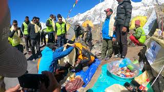 Kanchanjungha Expedition 2022 l Base Camp Pooja Ceremony