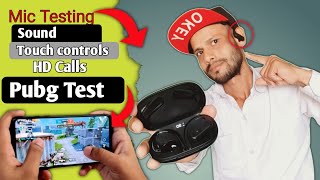 🔥Tunifi A520 Earbuds ||13mm HD Dynamic Driver,Touch Controls ||🔥mic test|| Pubg test Hd Calls