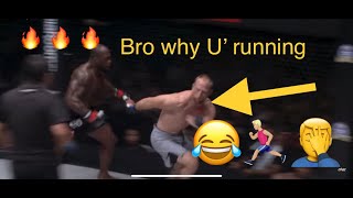 This fighter ran away, what happened next is mind blowing 😳