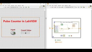 How to creat Pulse Counter in LabVIEW