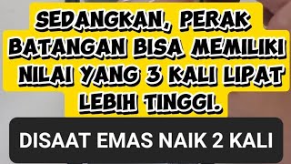 INVESTASI EMAS vs PERAK LEBIH UNTUNG MANA ❓️❓️ TONTON SAMPAI SELESAI 🇮🇩 🇮🇩