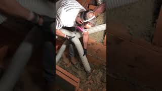 Blow in Insulation removal