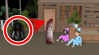 Yuta Dan Mio Dikejar Hantu KumKum Sampe Depan Rumah FULL MOVIE || Sakura School Simulator