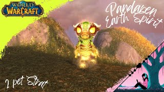 World of Warcraft | Pandaren Earth Spirit: 2 Pet Strat for "An Awfully Big Adventure" achievement