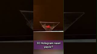 Etkinlik :Hologram nasıl yapılır? #shorts