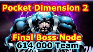 Pocket Dimension 2 - Final Boss - One Shot | Black Bolt Kamikaze | Marvel Strike Force Free to Play