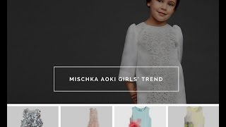 Mischka Aoki girls’ trend :: www.designerchildrensclothes.co.uk