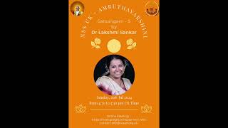 NSS UK Satsangam 5    Dr Lakshmi Sankar