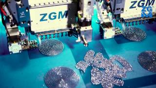 ZMG Co operate Video - Digital Embroidery Machine