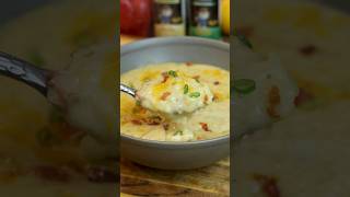 Loaded potato soup #recipe