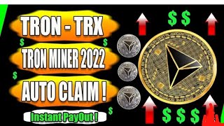 FREE TRON TRX 2022: how to get 100 trx every 48hrs completely free ( no investment needed)