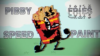 SPEEDPAINT: PIBBY FRIES @TopicNReal