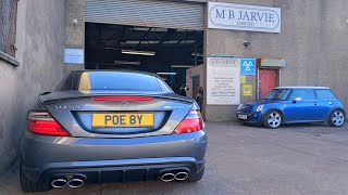 SLK 55 AMG - Year 7 Service & MOT (incl. the bill!!) + Can It Do Corners??