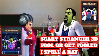 Scary Stranger 3D/Fool Or Get Fooled/I SPELL A RAT/RAMUAN JADI TIKUS