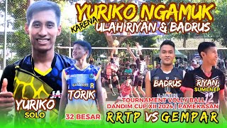 NGERI..! YURIKO NGAMUK KARENA ULAH RIYAN & BADRUS🔥GEMPAR VS RRTP || DANDIM CUP XII 2024 PAMEKASAN