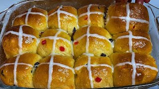 Hot Cross Bun, Simple Easy Steps, Soft, Flavorful & Delicious!