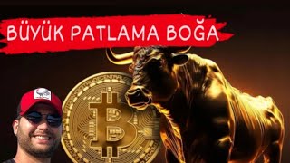 🔥BOĞA BÜYÜK PATLAMA ÖNCESİ SAKIN SATMA #bitcoin #boğasezonu #kriptoparalar