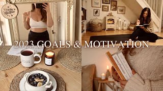 2023 Goals ✨ failure, healthy habits, weight loss, book recs, english countryside slow living vlog