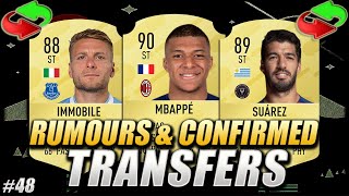 FIFA 21 | CONFIRMED TRANSFERS & RUMOURS #48 | SUMMER 2020 | w/ Mbappe, Suarez & Immobile