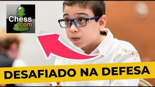 FAUSTINO ORO desafiado por TOP do CHESS.COM