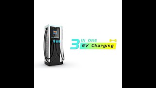 Three Guns DC/AC integrated charging station