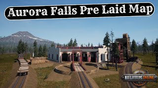 Aurora Falls Pre Laid Map For RailRoads Online!