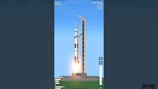 Saturn V Spaceflight Simulator +BP #sfs #space #spaceflight #spaceprogram #rocket #spacevehicle