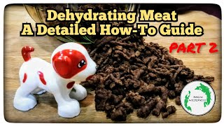 PART 2 - How to Dehydrate Meat for Ultralight Food & Even Home - Detailed View