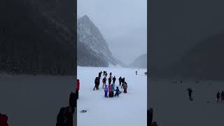 Lake Louise in Winter, Alberta Banff