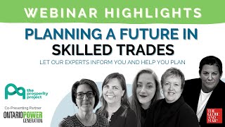 Planning a Future in Skilled Trades - Webinar Highlights (2)