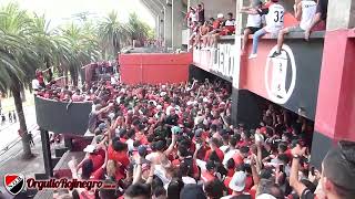 Previa de la hinchada. Newell's 4 - 0 Atlético Tucumán. OrgulloRojinegro.com.ar