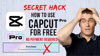 How to use CapCut Pro for free #capcut #editing