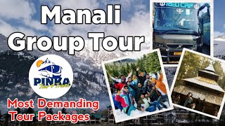 Delhi to Manali Volvo Bus Journey | Group Tour with Pinka Tour & Travels