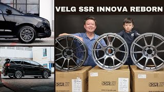 Review Bobot Velg Jepang Keren untuk Toyota Innova Reborn - SSR GTX Series Viral