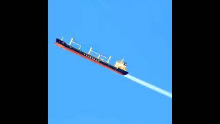 MIEDWIE (Bulk Carrier) Producing A Contrail