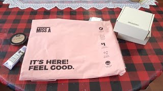 SHOP MISS A AND DOSSIER HAUL*STICKERS* STOCKING STUFFERS