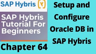 hybris oracle database | oracle hybris | hybris tutorial for beginners | sap hybris | Part 64