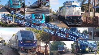 Railfanning on 8/18/2024 with DASH 8 503 IN TRAIL, A DOUBLE CHARGER SET AND MORE!!!